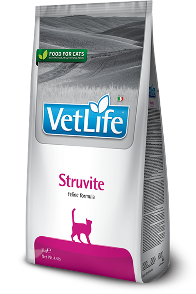 FARMINA Vet Life STRUVITE диета д/кошек при МКБ (струвиты)