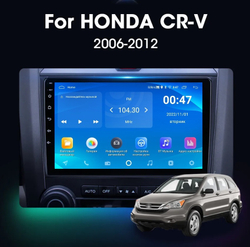 9" Honda CR-V 2006-2012 (Android / Wi-Fi / GPS / Bluetooth)