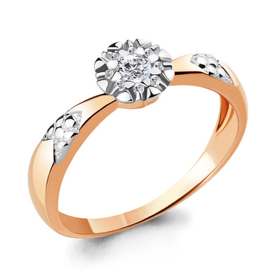 963531к Кольцо из Золота с бриллиантами