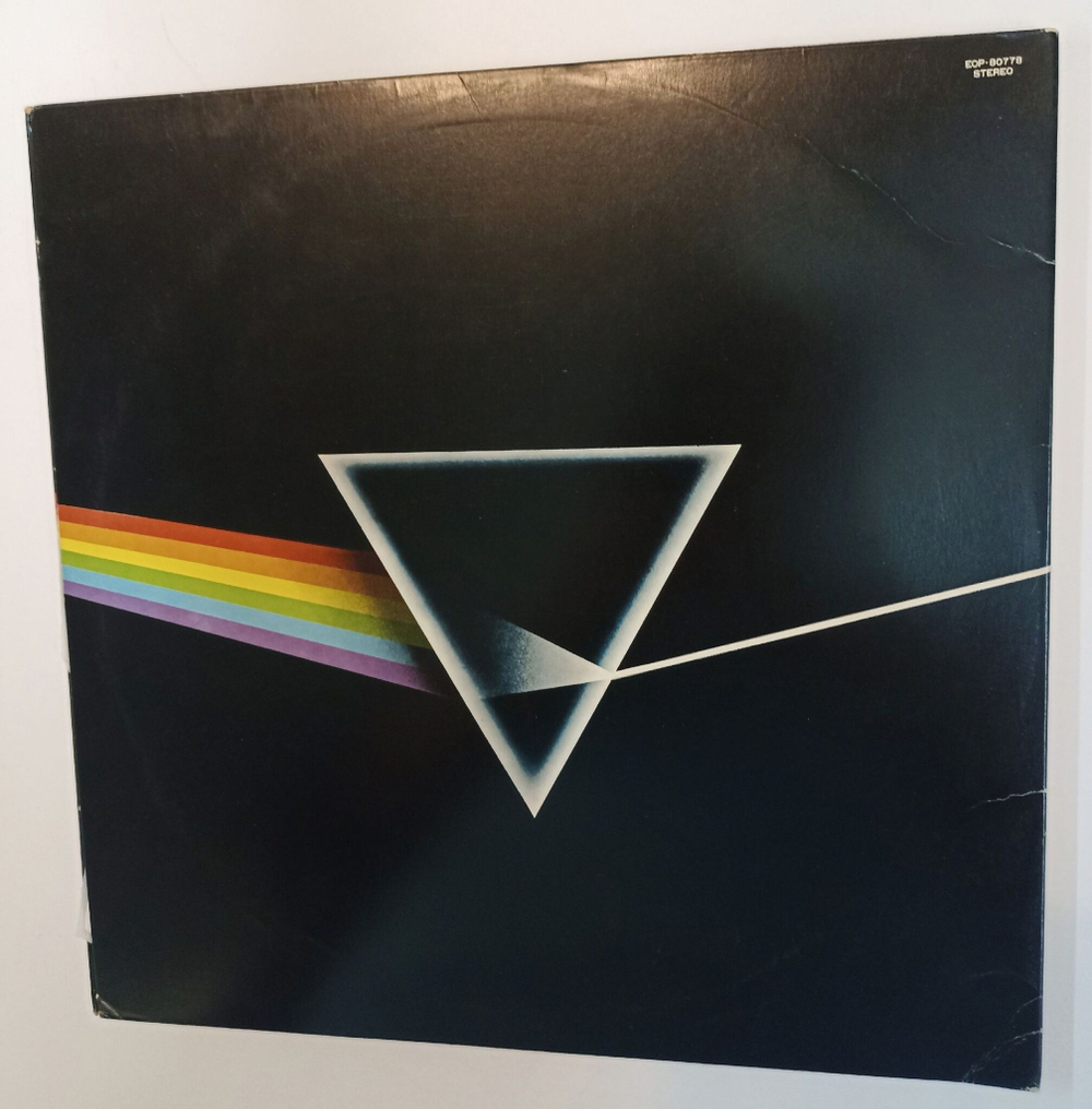 Винтажная виниловая пластинка LP Pink Floyd The Dark Side Of The Moon (Japan 1973) 1 Press (No obi, no poster, no sticker)