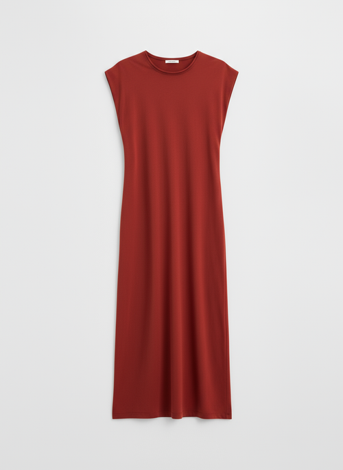 Платье макси из органического хлопка