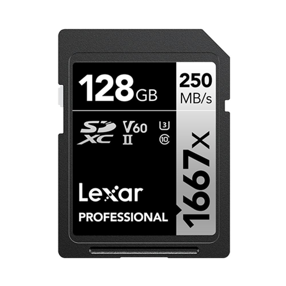 Lexar Professional SDXC 128 ГБ UHS-II 1667x