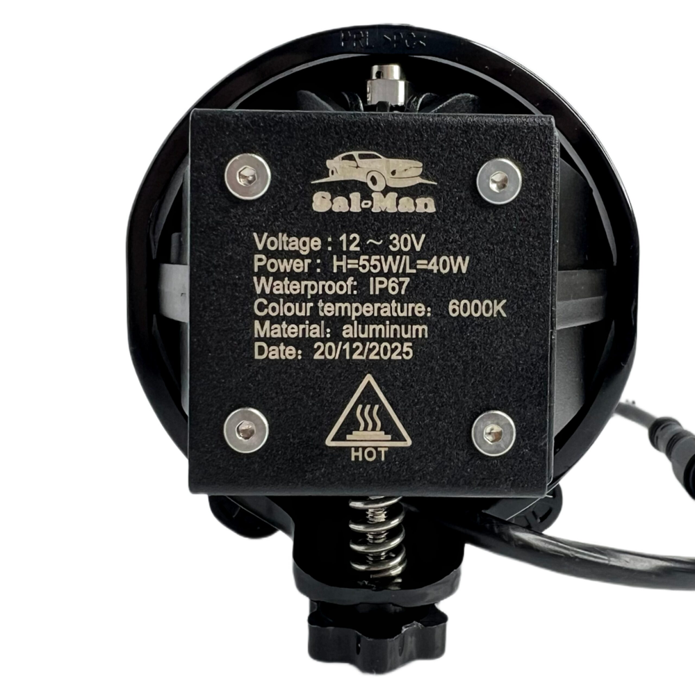 Sal-Man LED ПТФ LADA Priora Niva Gazelle 70/110W 6000K Линза 3,0" Доп. дальний.