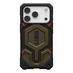 Чехол UAG Monarch Pro для iPhone 17 Pro 6.3" (11451311397B) зеленый (Kevlar Element Green)