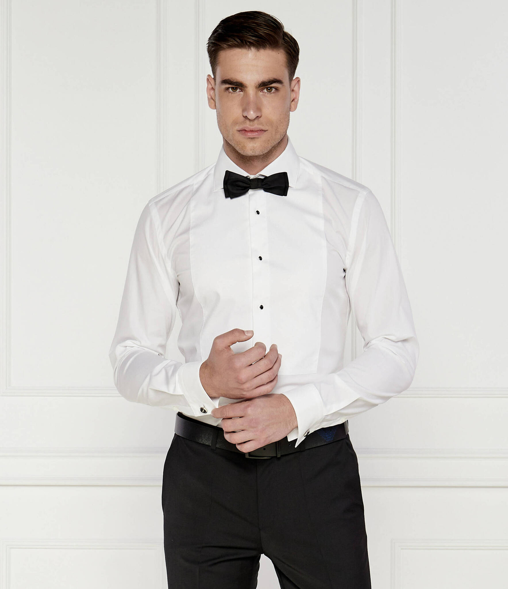 Рубашка H-HANK-TUX3-231 BOSS BLACK - белый(50512922)