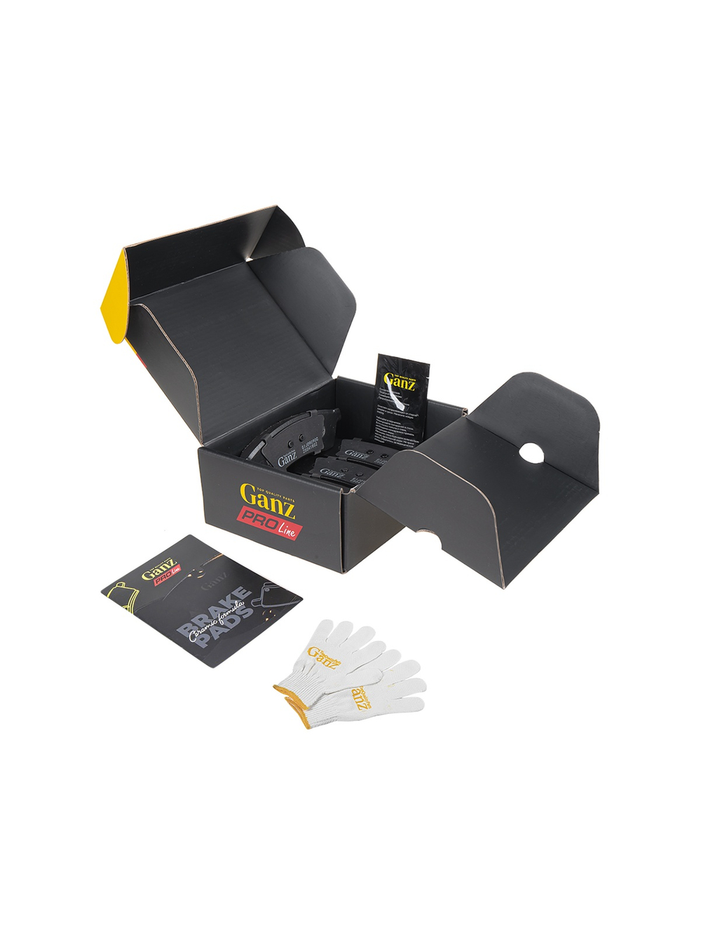 Колодки задние PRO-Line Ceramic CHEVROLET Epica GANZ GIJ09090C