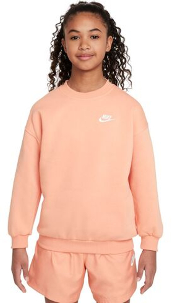 Кофта для девочки теннисная Nike Kids Sportswear Club Fleece Oversized