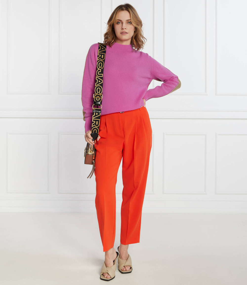 Хлопковый свитер Pinko - фуксия(101990 A185)