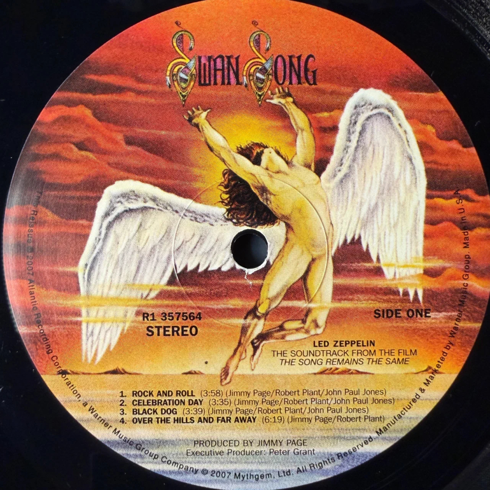 Led Zeppelin ‎– The Soundtrack From The Film The Song Remains The Same 4LP (США 2008г.) Т