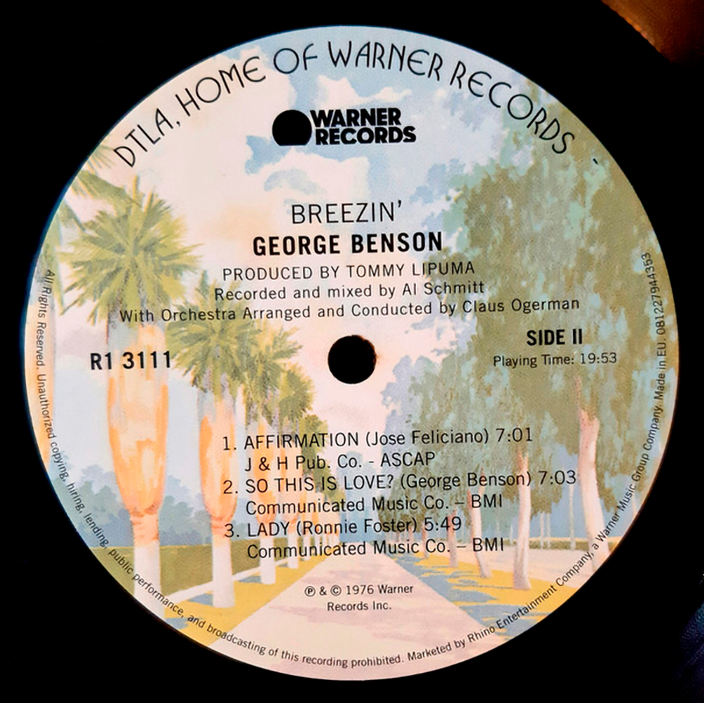 George Benson / Breezin' (LP)