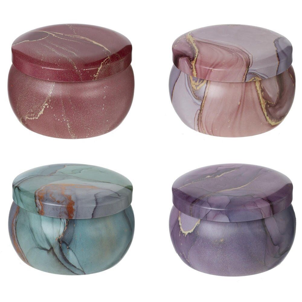 GAEM Свеча ароматическая (блок микс 4шт), L7 W7 H4,5 см, 4в.