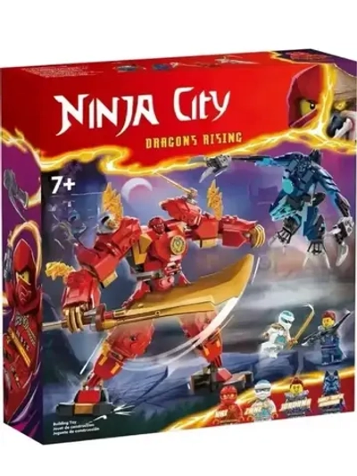 Конструктор Ниндзя Огненный механизм Кая 322 детали