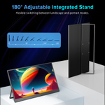 17.3" Портативный монитор Uperfect 2K IPS 2560x1440, 144 Гц