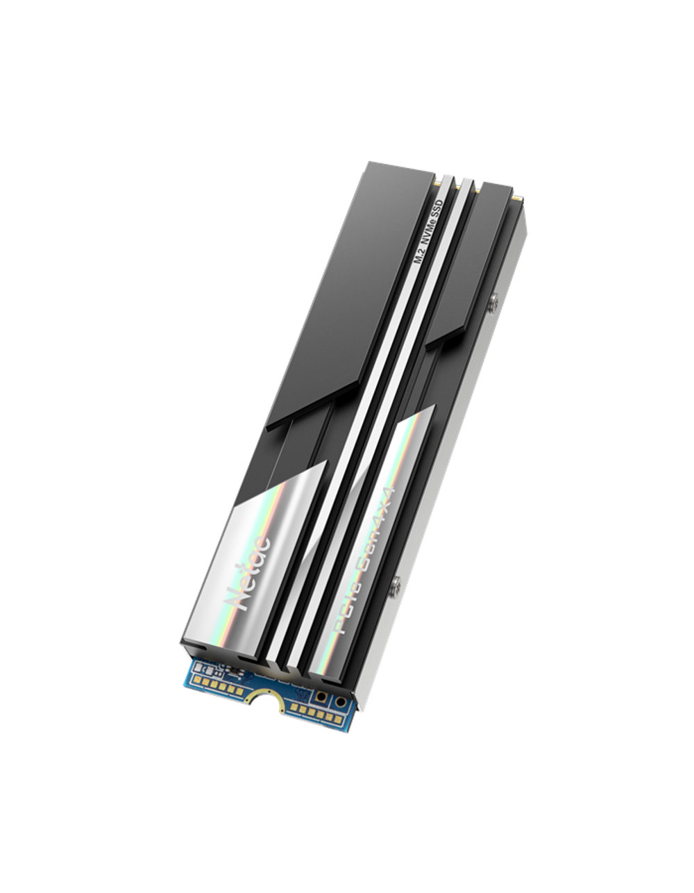 Ssd накопитель Netac SSD NV5000 2TB PCIe 4 x4 M.2 2280 NVMe 3D NAND, R/W up to 5000/4400MB/s, IOPS(R4K) 600K/700K, TBW 1400TB, with heat sink, 5y wty