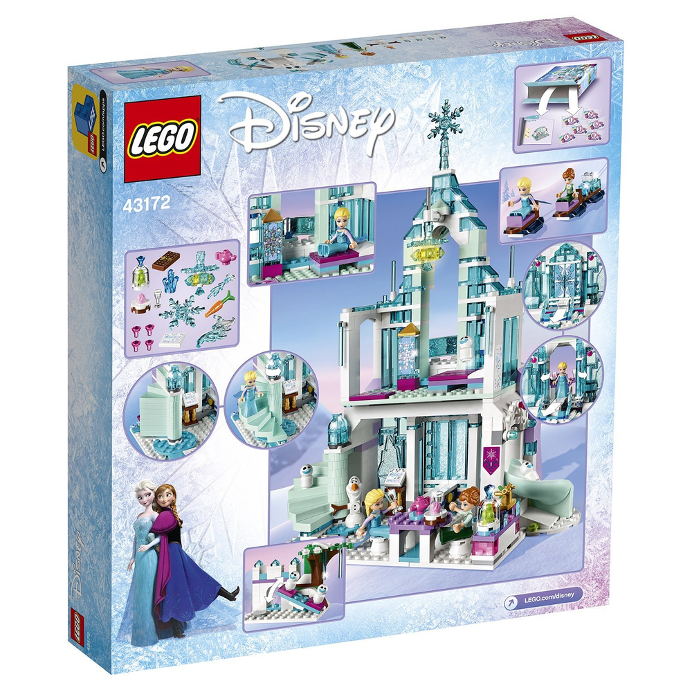 LEGO Disney Princess: Волшебный ледяной замок Эльзы 43172 — Elsa's Magical Ice Palace — Лего Принцессы Диснея