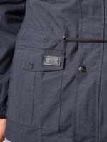 Парка мужская осень осенняя Город Горький синяя желтый олень вышивка