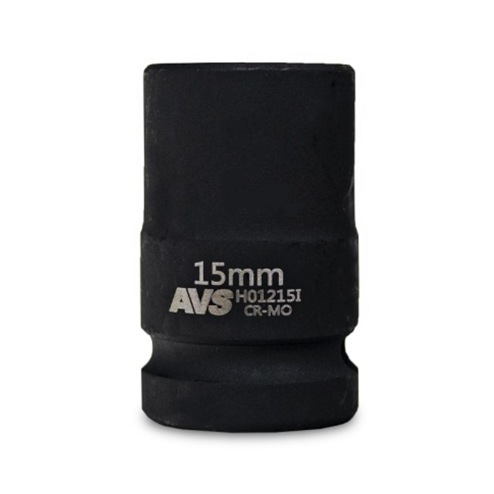 Головка торцевая ударная 6-гранная 1/2''DR (15 мм) AVS H01215I