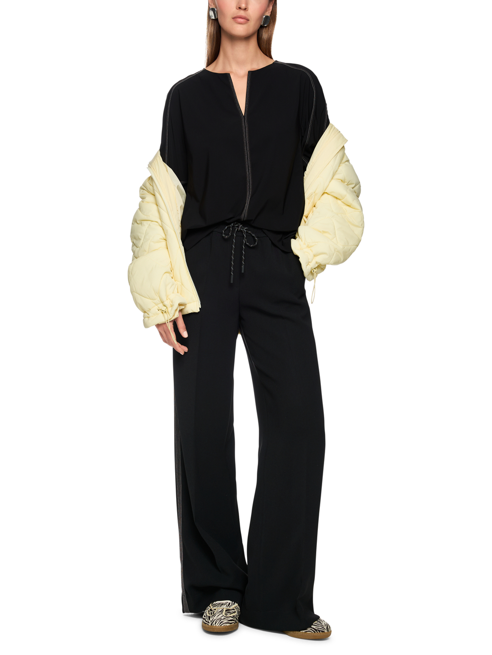 Брюки из полиэстера