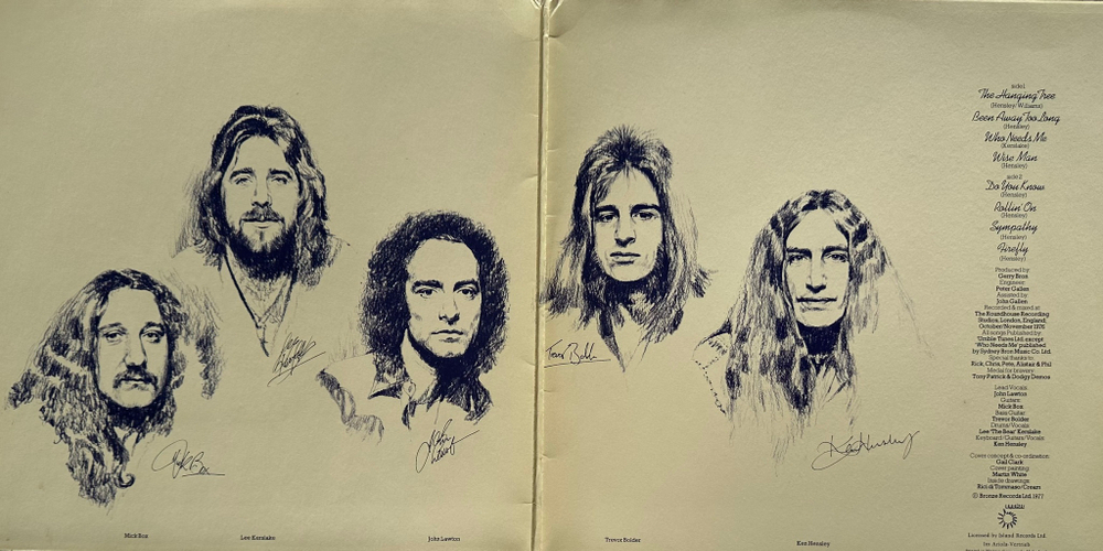 Uriah Heep - Firefly (Германия 1977г.)