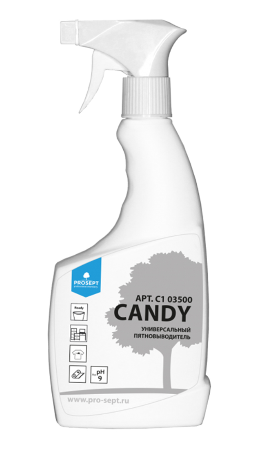 Пятновыводитель Prosept Candy, универсальный, 500 мл
