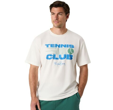 Мужская теннисная футболка Björn Borg Classic Print - tofu