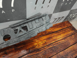 Абсорбер переднего бампера BMW 3 (F30) 11-16 Б/У Оригинал 51117255364