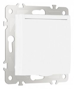 Розетка влагозащищенная с заземлением и со шторкой с крышкой Arte Milano am-206 206.41-1.white