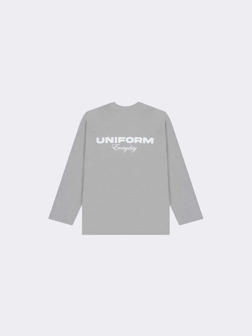Лонгслив UNIFORM Heavy Everyday, Серый