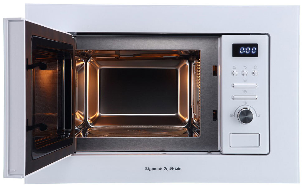 Встраиваемая микроволновая печь СВЧ Zigmund & Shtain BMO 16.202 W