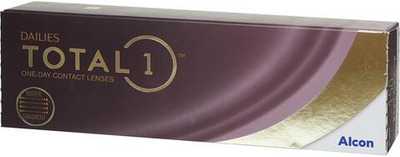 DAILIES TOTAL One (Дэйлис Тотал Уан) 30 линз оптическая сила от -0.75 до -12.0