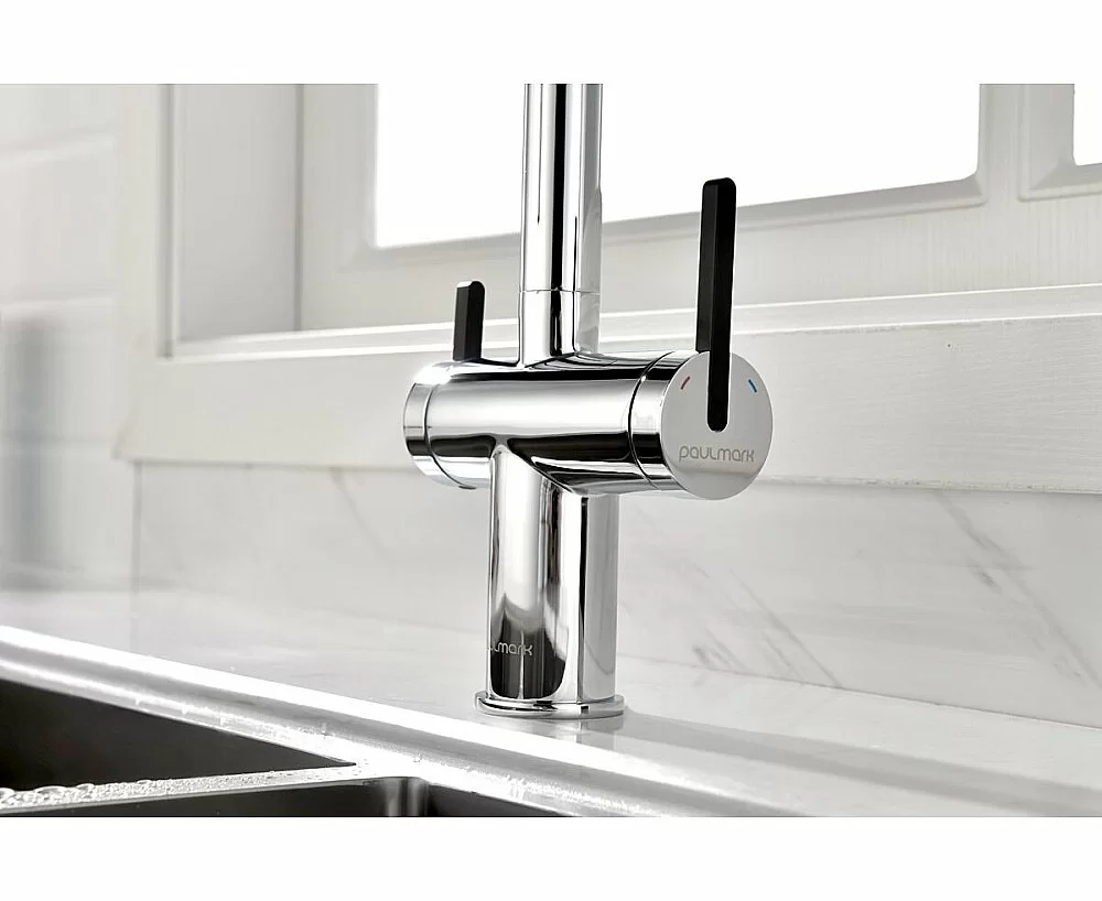 Смеситель для кухни Paulmark Gravity Gr213888-CR хром
