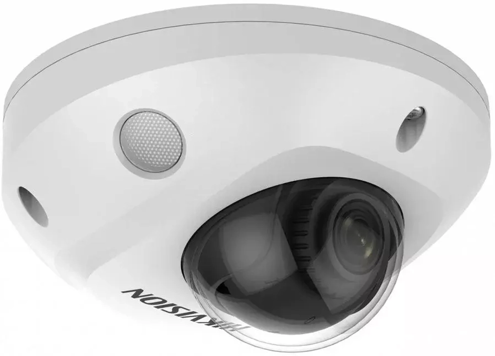 Камера видеонаблюдения IP Hikvision DS-2CD2523G2-IS(2.8MM) / CMOS/ 1920x1080/ внутренняя/ угол обзора 129.4°/ Белый