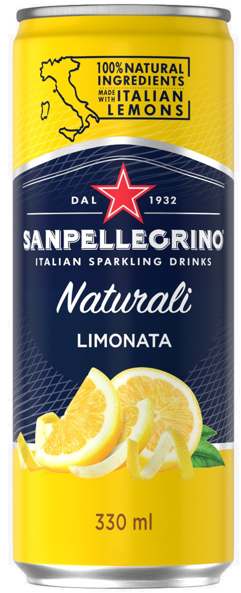 San Pellegrino Limonata, in can 0,33 л.