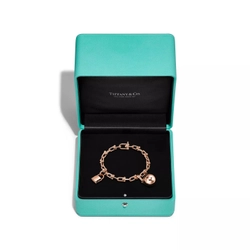 Браслет из розового золота 18k,Tiffany 💠Hard Wear Small link