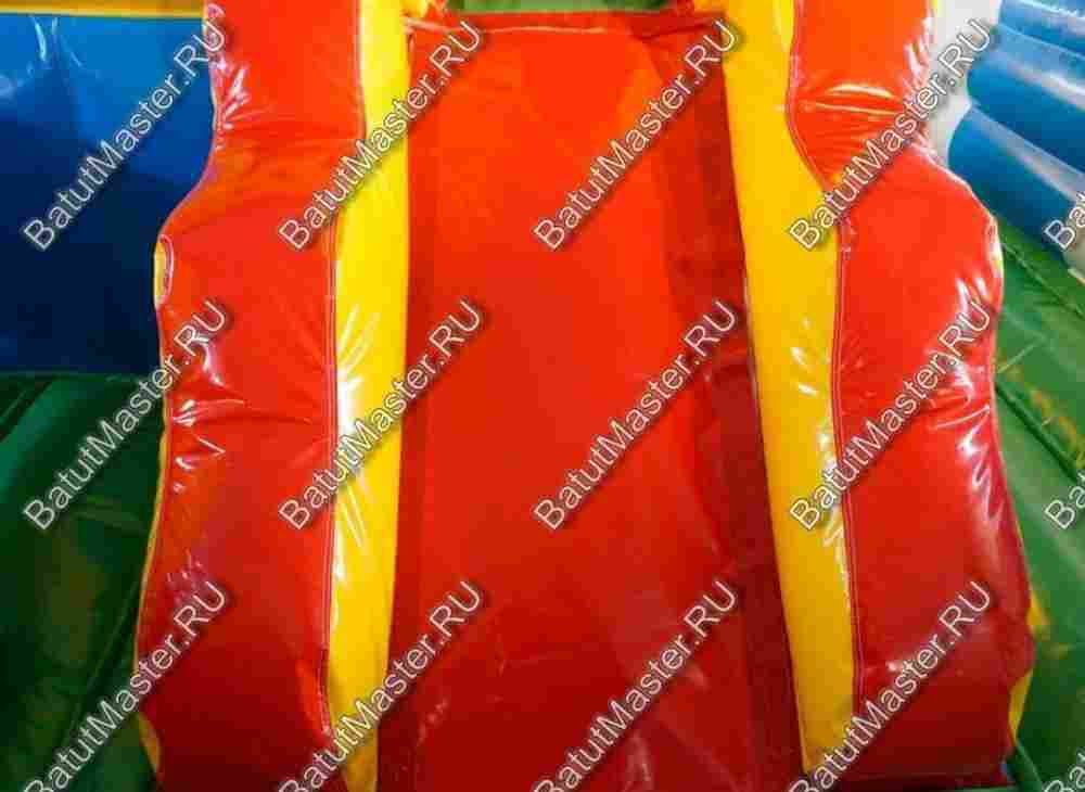 Коммерческий надувной батут "Радужный город" 10*6*3 м