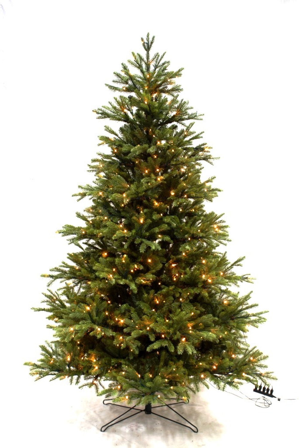 Ель TreeDeLuxe Коттеджная 260см зеленая 950 ламп 8 функций