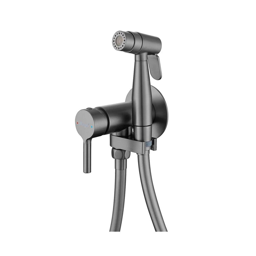 Гигиенический душ со смесителем встраиваемый Raglo R20.54.09, графит