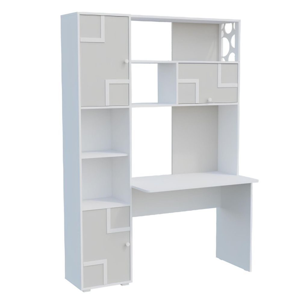 Уголок школьника Омега 16 стол писменный с надстройкой