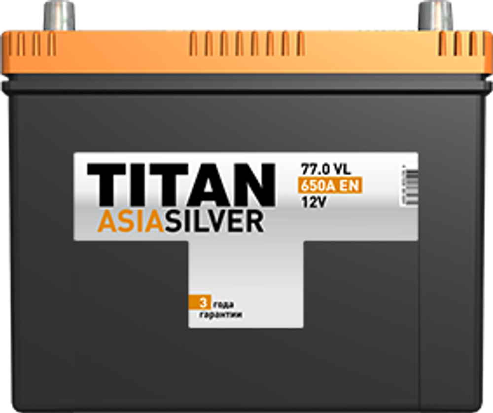 TITAN Asia silver 6СТ-77 аккумулятор