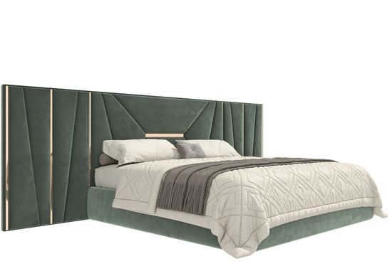 Кровать Платинум c широким изголовьем