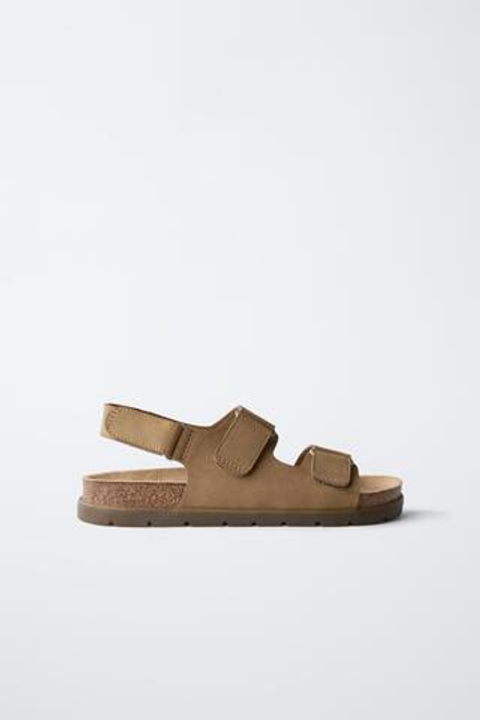 ZARA САНДАЛИИ, КОРИЧНЕВЫЙ