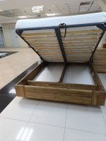 Кровать Obolo из массива дуба (под подъемный механизм)