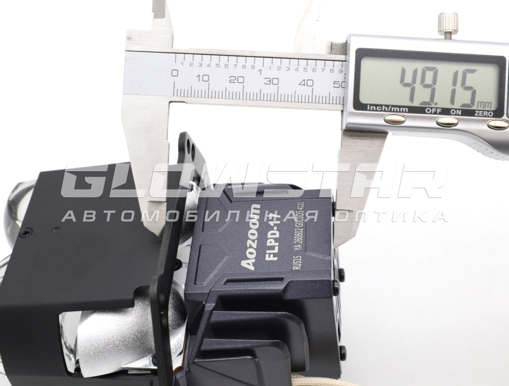 Билед модули Aozoom FLPD-17-01 3.0 дюйма, 12V 60/94W, 5100/7500Lm (комплект, 2шт)