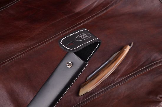 Чехол для опасной бритвы Timor Solingen, крепкая кожа