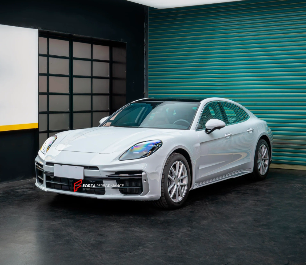 Обвес переделка в стиле 976 Turbo рестайлинг для PORSCHE PANAMERA S / 4S / 4E Hybrid 972 / 976 2024+