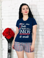 Пижама женская шорты+футболка П0005 норма