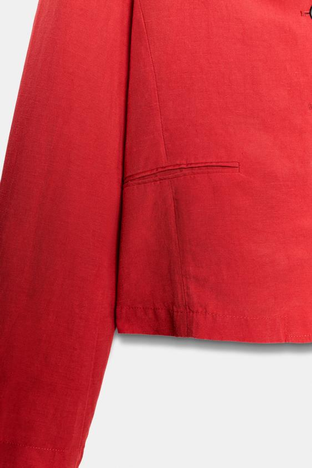 ZARA КУРТКА ZW COLLECTION, КРАСНЫЙ