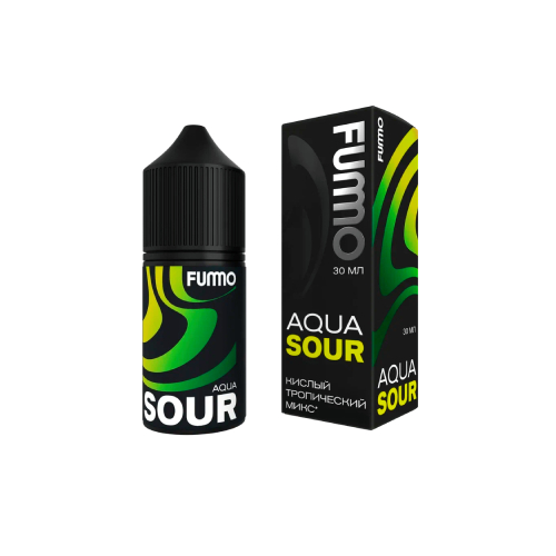 Fummo Aqua Sour Salt 30 мл - Кислый Тропический Микс (20 мг)