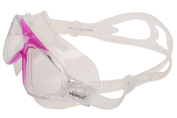 Очки для плавания детские SalviMar FLUYD FREEDOM JR. Прозрачные линзы/Сиреневая рамка