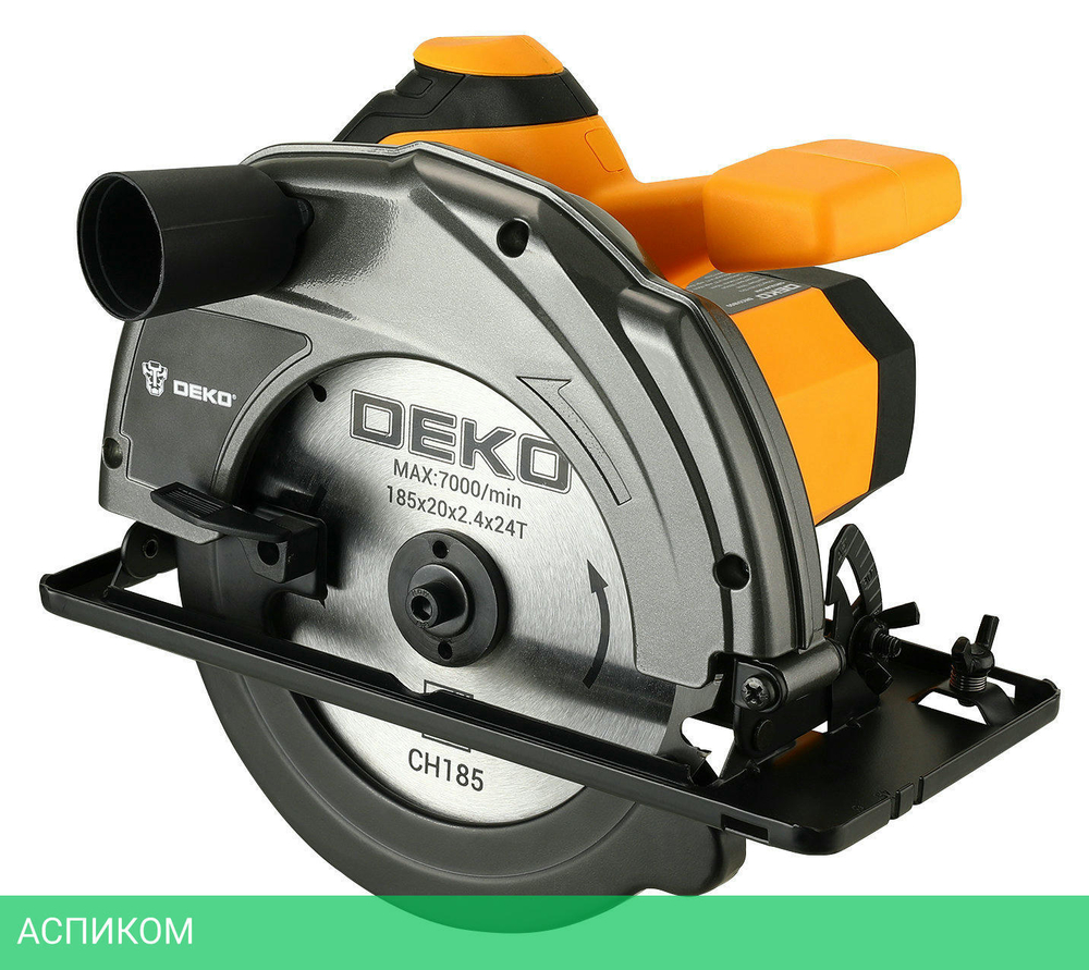 Дисковая (циркулярная) пила Deko DKCS1800 (063-4191)